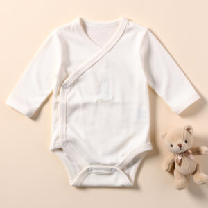 Long-Sleeve Kimono Bodysuit