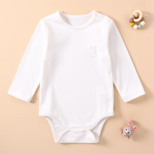 Long-Sleeve Cotton Bodysuit