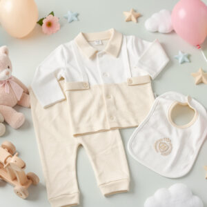 Elegant baby boy 3-piece Set