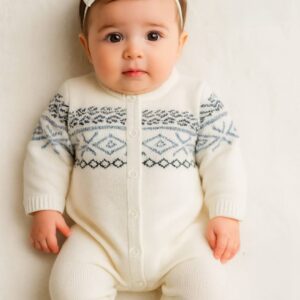 Geometric Knit Jumpsuit