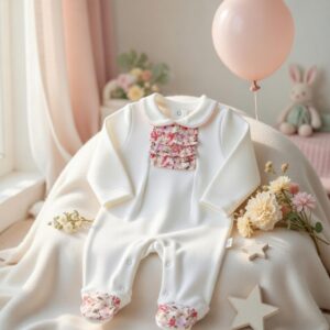 Floral Velvet overall