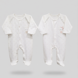 Polka Dot Bear Overall