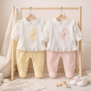 Baby Girl Polka Dots Set