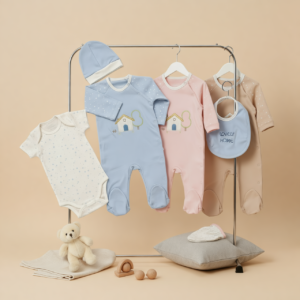 Embroidered Sweet home 5-piece Set