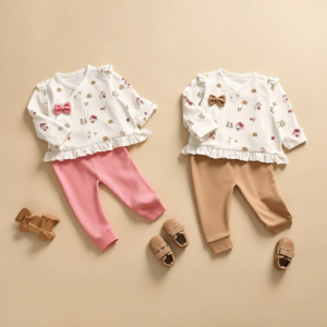 Baby Girl Cotton Set
